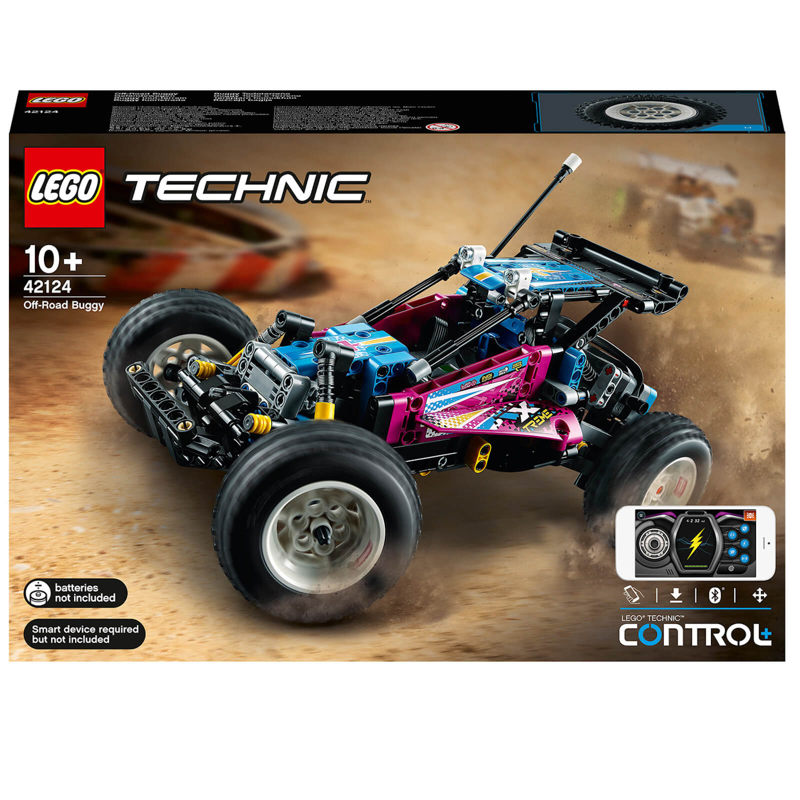 Lego Technic: Off-Road Buggy App-Controlled RC Set (42124)-male