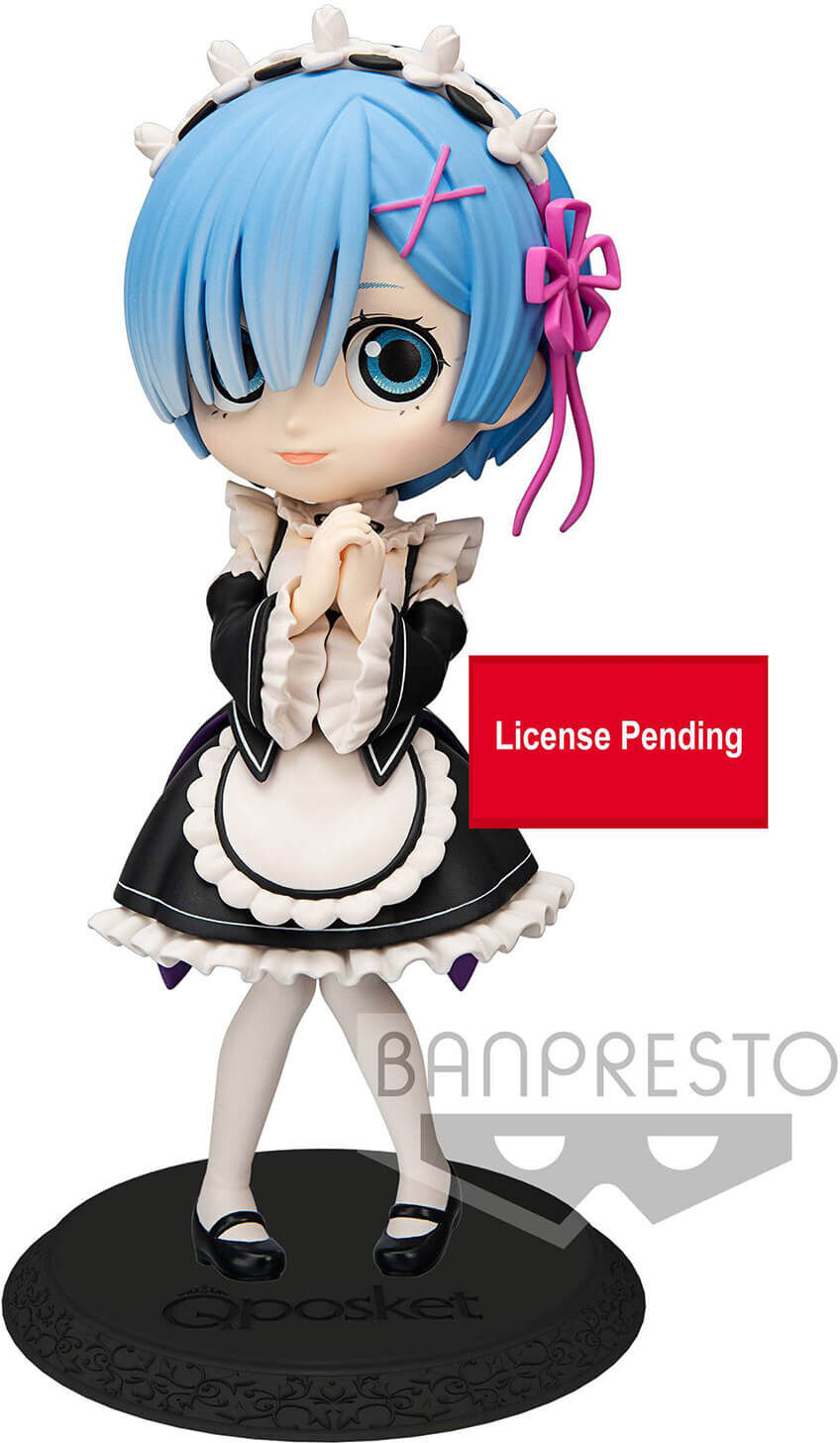 Bandai Re:Zero S-L-I-A-W Rem V.A Q Posket Figure