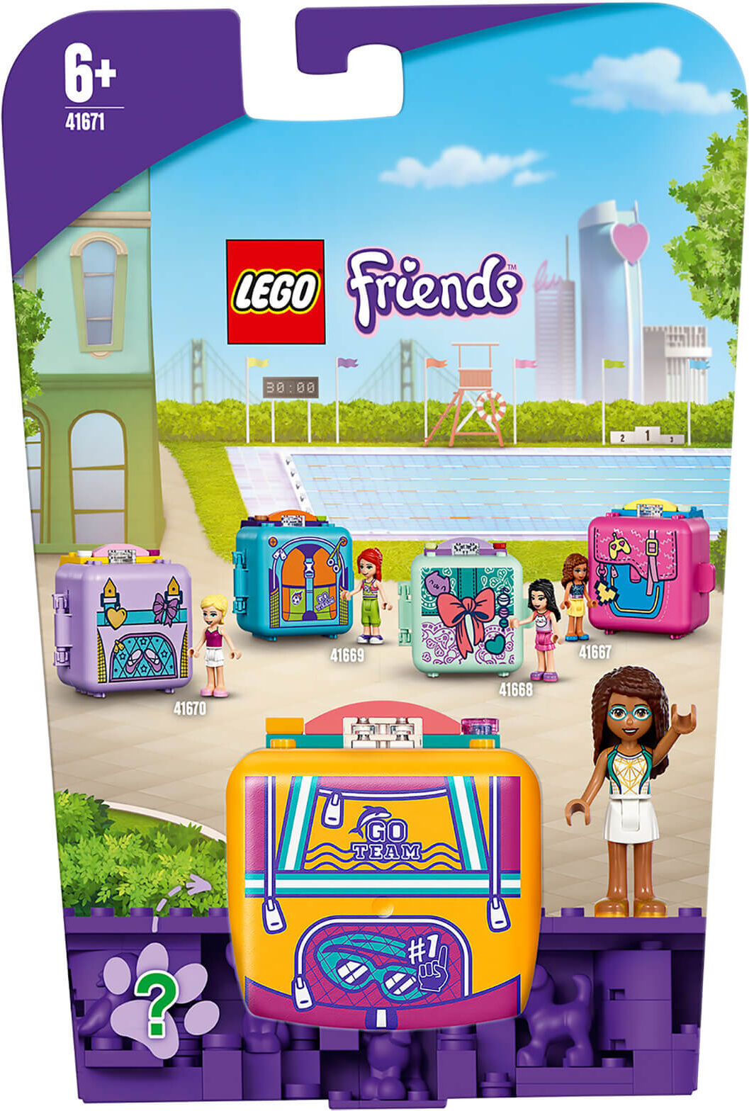 LEGO Friends Andrea's Swimming Cube Toy (41671)