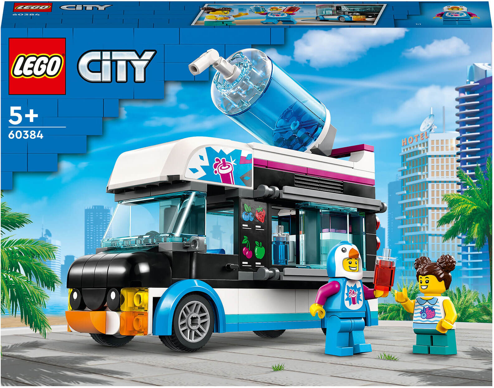 LEGO City: Great Vehicles Penguin Slushy Van Truck Toy (60384)