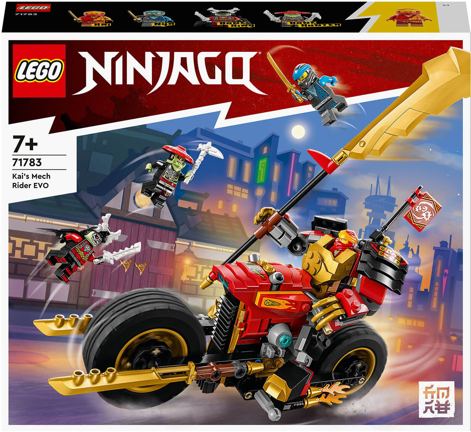 LEGO NINJAGO: Kai’s Mech Rider EVO Action Figure Toy (71783)