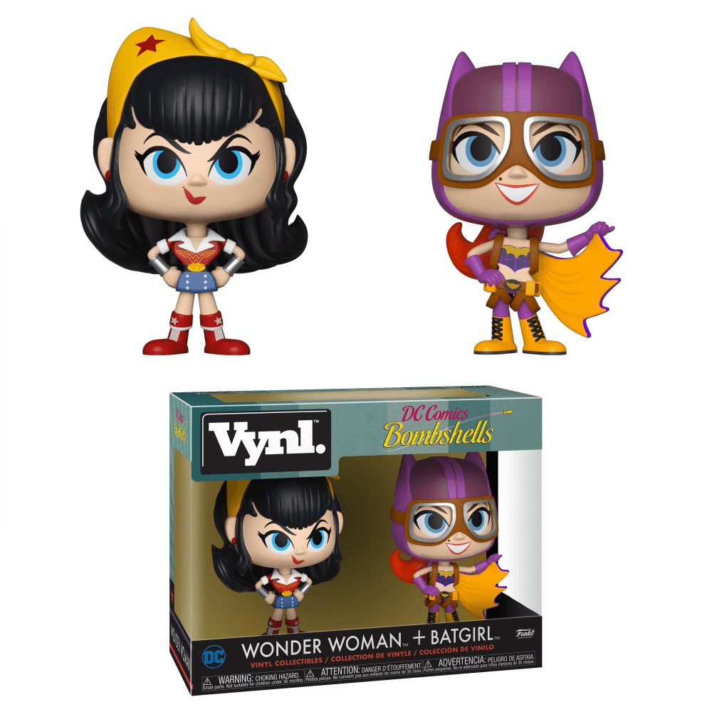 Vynl. Wonder Woman & Batgirl Vynl.