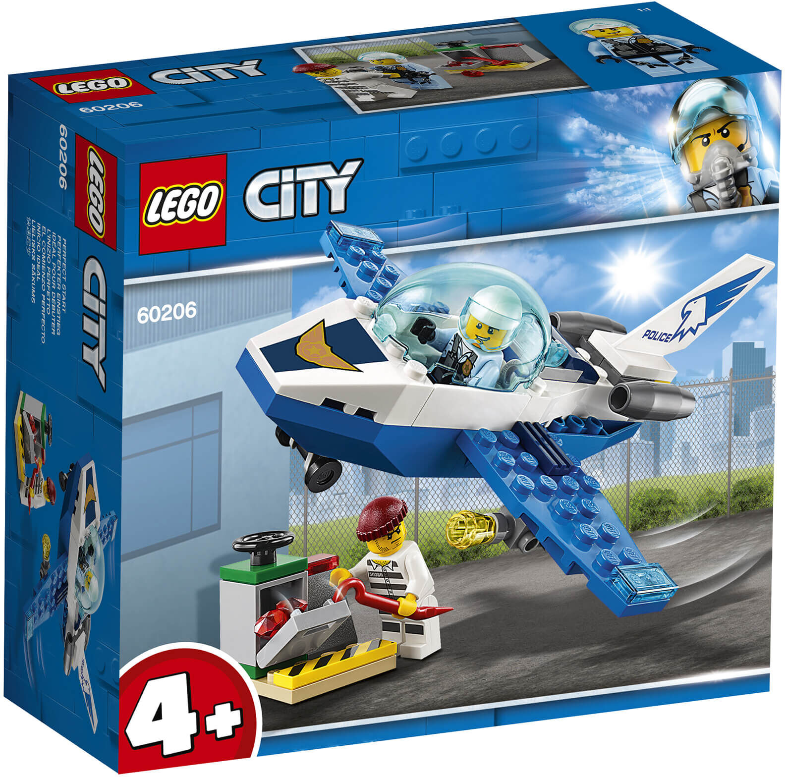 Lego City Police: Sky Police Jet Patrol (60206)