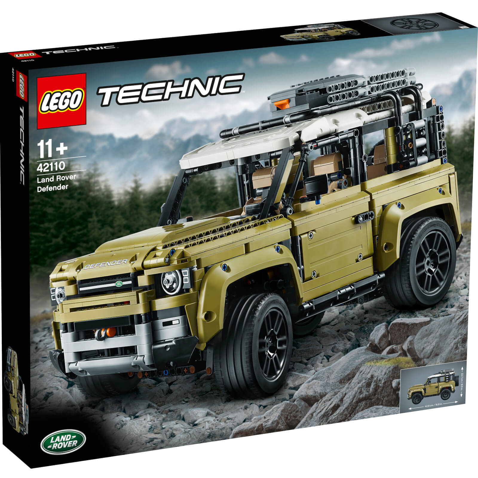 Lego Technic: Land Rover Defender Collector's Model Car (42110)-unisex
