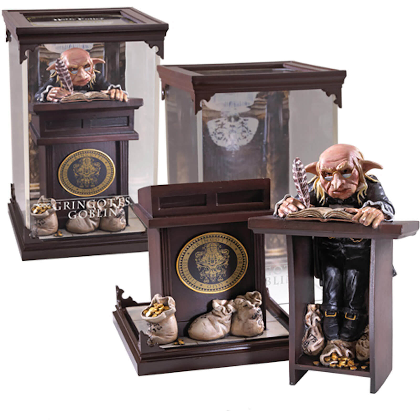 Noble Collection Harry Potter Magical Creatures Gringotts Goblin Scuplture