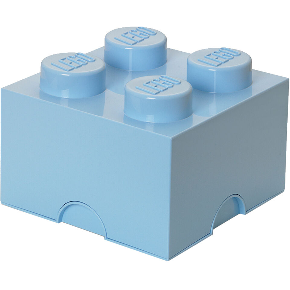 Room Copenhagen LEGO Storage Brick 4 - Light Blue