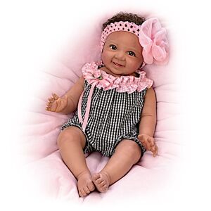 Photos - Doll The Ashton-Drake Galleries Alanna Lifelike Baby 