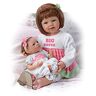 The Ashton-Drake Galleries A Sister's Love Child And Baby Poseable Vinyl Doll Set