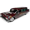 The Hamilton Collection 1959 Cadillac Eldorado Hearse Diecast Car With Rat Fink Art