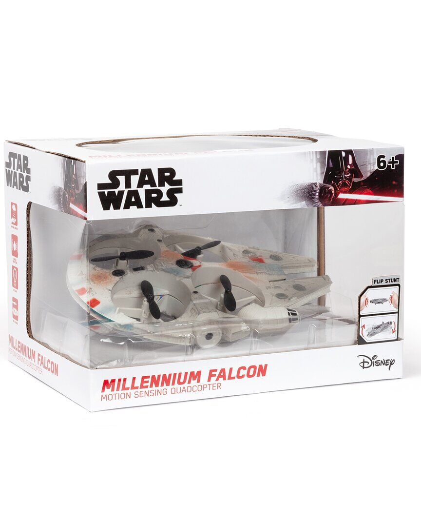 World Tech Toys Star Wars Millennium Falcon Motion Sensor UFO Spaceship NoColor NoSize
