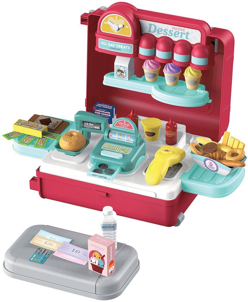 World Tech Toys 4-in-1 Mobile Sweet Shop 54-Piece Playset NoColor NoSize