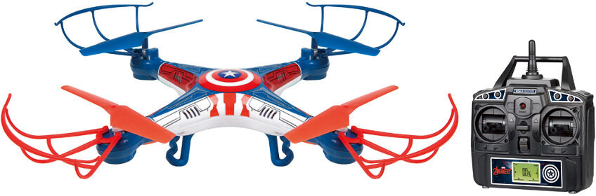 World Tech Toys Marvel Licensed Captain America Sky Hero 2.4GHz 4.5CH RC Drone NoColor NoSize