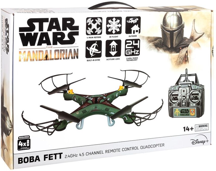 World Tech Toys Boba Fett RC Quadcopter NoColor NoSize