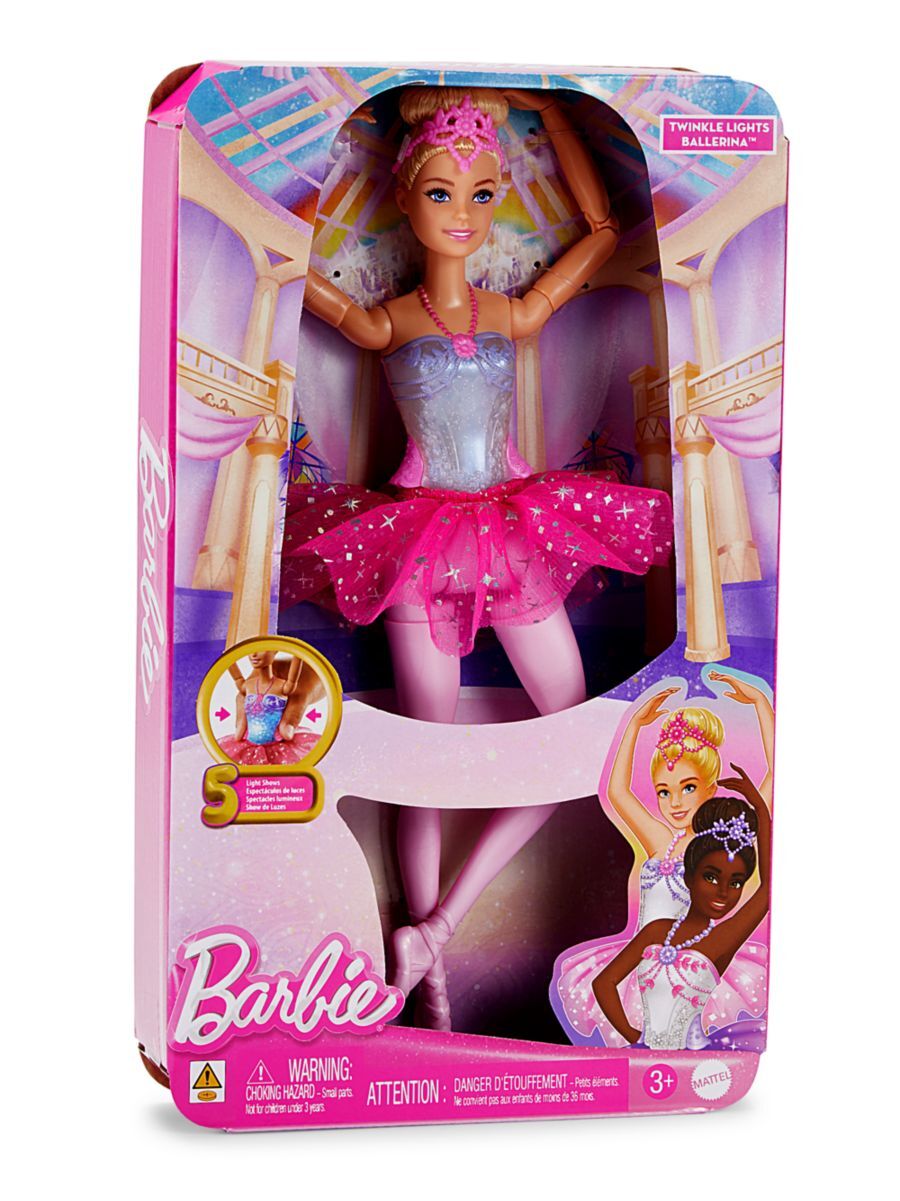 Barbie Twinkle Lights Ballerina Doll HLC25  - female - Size: one-size