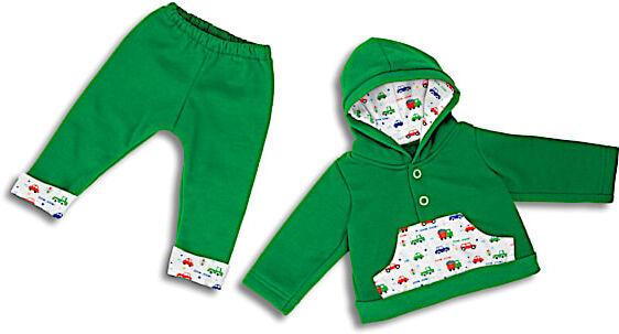 The Ashton-Drake Galleries Hoodie And Matching Sweatpants Set For 16 - 19 Baby Dolls