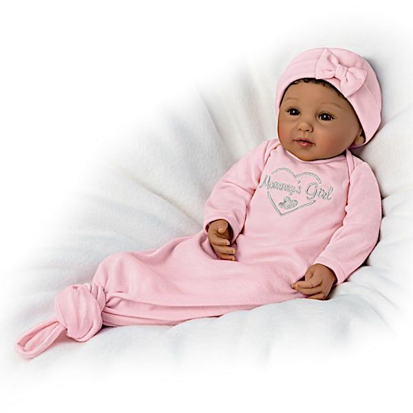 The Ashton-Drake Galleries Mommy's Girl Lifelike Baby Doll With Magnetic Pacifier
