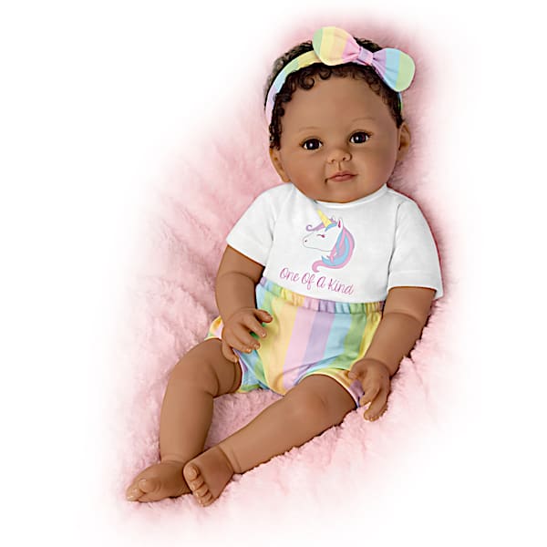 The Ashton-Drake Galleries Ping Lau So Truly Real One-Of-A-Kind Ciara Vinyl Baby Doll