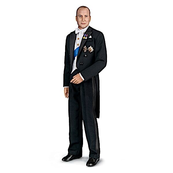 The Ashton-Drake Galleries Prince William Commemorative Poseable Portrait Doll