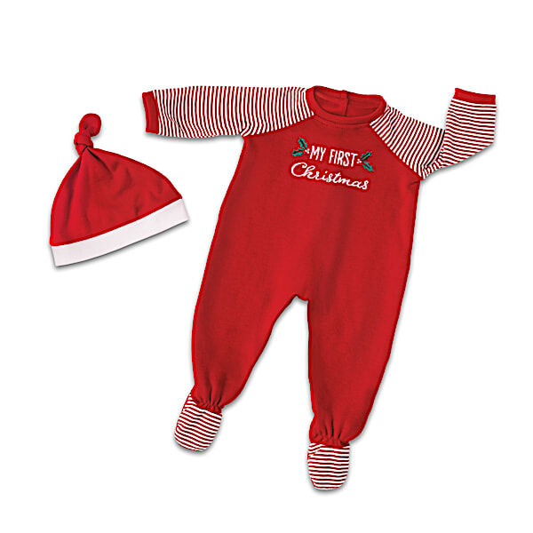 The Ashton-Drake Galleries Holiday Outfits And Accessories For 17 - 19 Baby Dolls