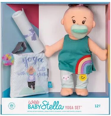 Manhattan Toy Wee Baby Stella Doll Yoga Set, Multicolor