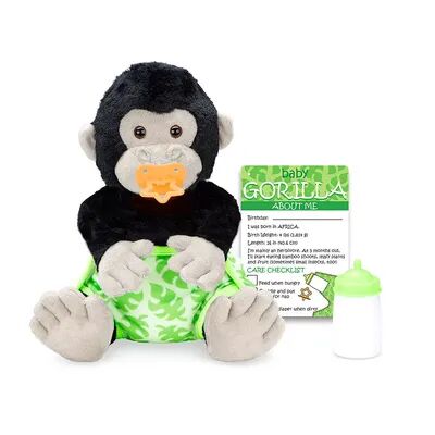 Melissa & Doug Baby Gorilla Plush Toy, Multicolor