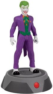 World Tech Toys Joker Super FX 2.5 Inch Statue with Real Audio, Multicolor