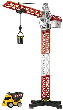 Dickie Toys Majorette Building Team Crane, Multicolor