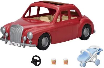 Calico Critters Family Cruising Car Toy Vehicle for Dolls with Baby Stroller Included, Multicolor