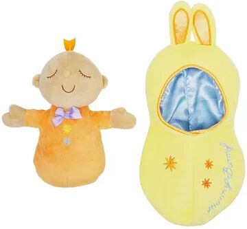 Manhattan Toy Snuggle Pod Hunny Bunny Beige First Baby Doll with Cozy Sleep Sack, Multicolor