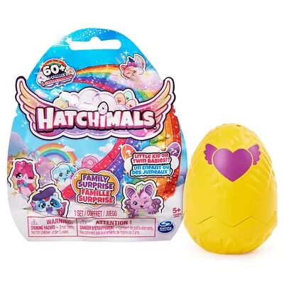 Hatchimals Colleggtibles Family Surprise with 1 Little Kid or 2 Babies Characters, Multicolor