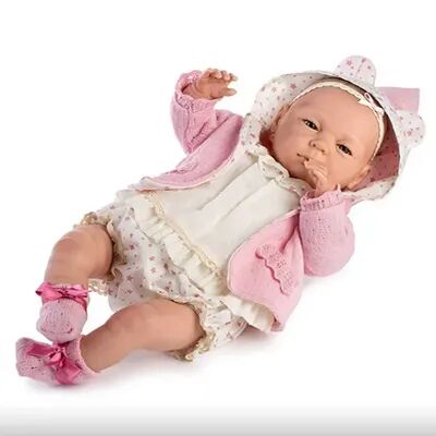 Ann Lauren Dolls Julia Reborn Baby Doll, Pink