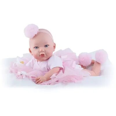 Ann Lauren Dolls Little Princess Ballerina Reborn Baby Doll, Pink