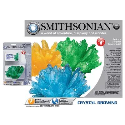 Smithsonian Electronic Crystal Growing Kit, Multicolor