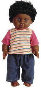 16 Multicultural Toddler Doll  African American Boy  1 doll by Tyber