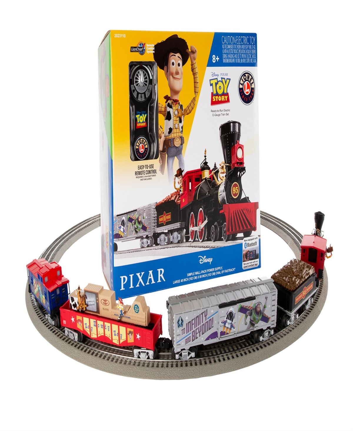 Lionel Disney Toy Story Lionchief Bluetooth Train Set with Remote - Multi