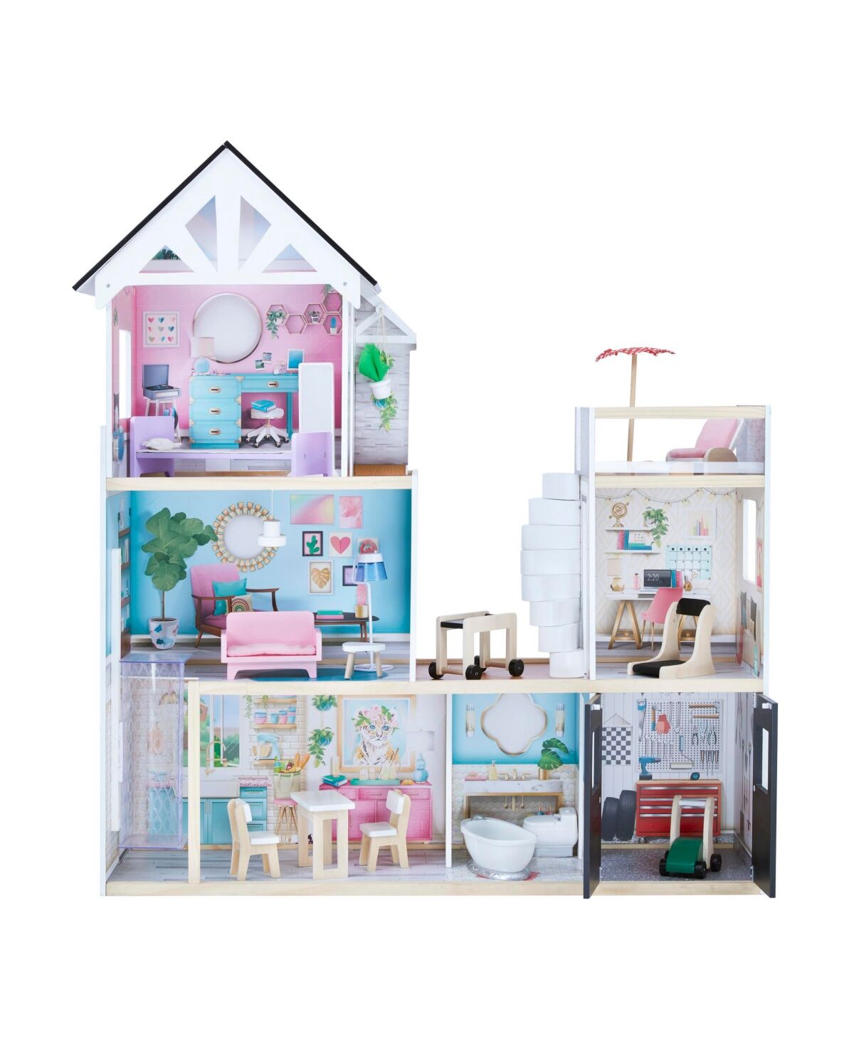 Olivia's Little World - Dreamland Mansion Doll House - Multi-color - Assorted Pre-pack