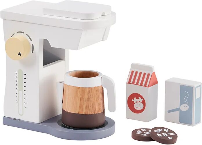 Kids Concept Spiel-Set KAFFEEMASCHINE 6-teilig aus Holz