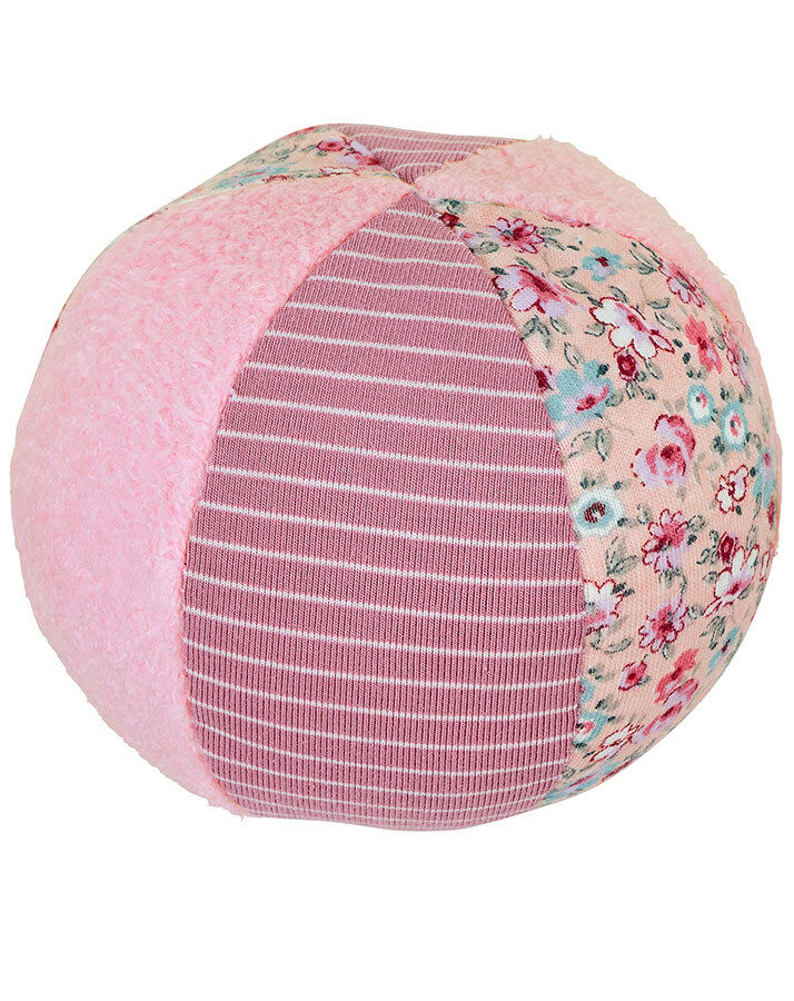 Sterntaler Stoffball BLUMEN (9cm) in rosa