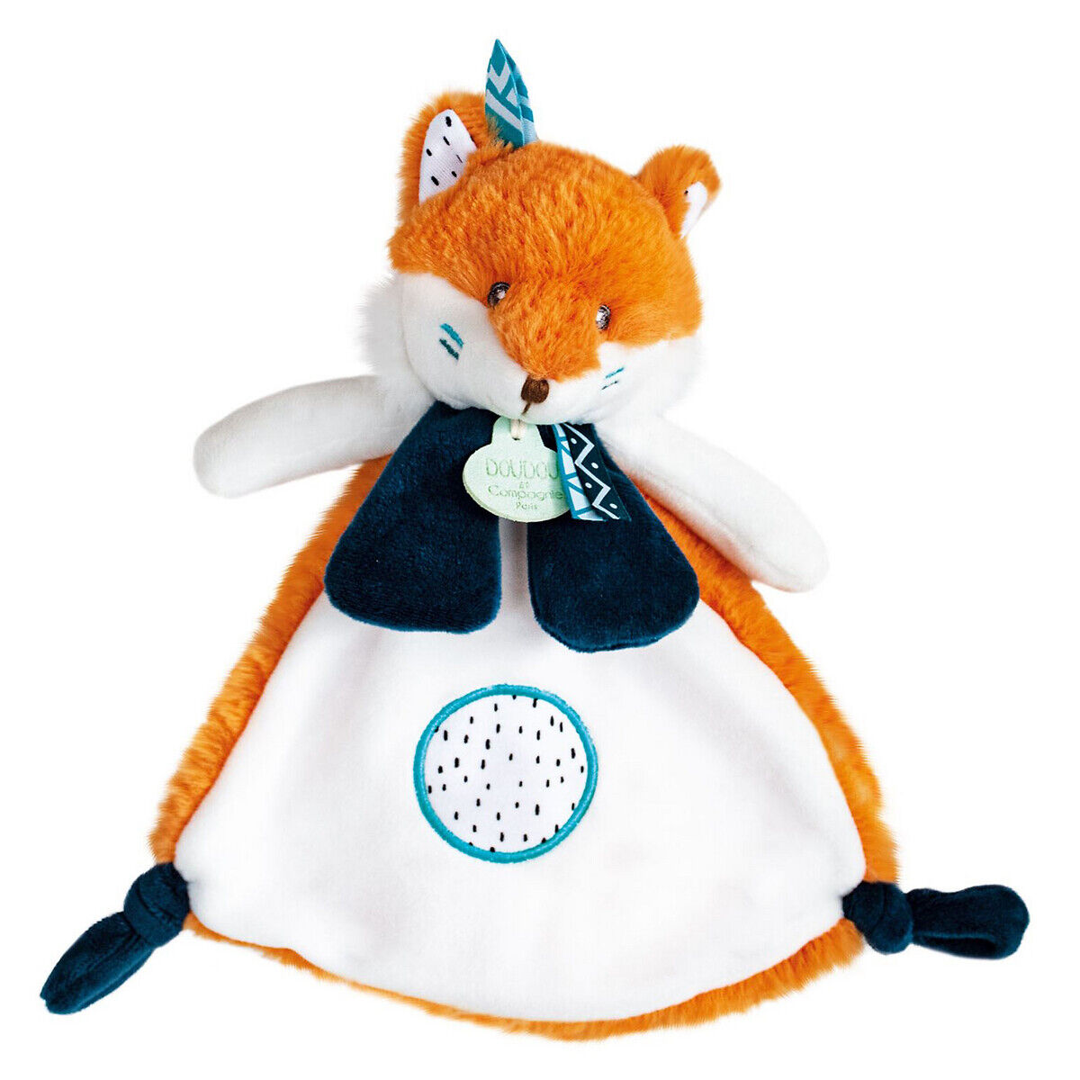 DOUDOU ET COMPAGNIE Doudou naissance twipi renard 23 cm