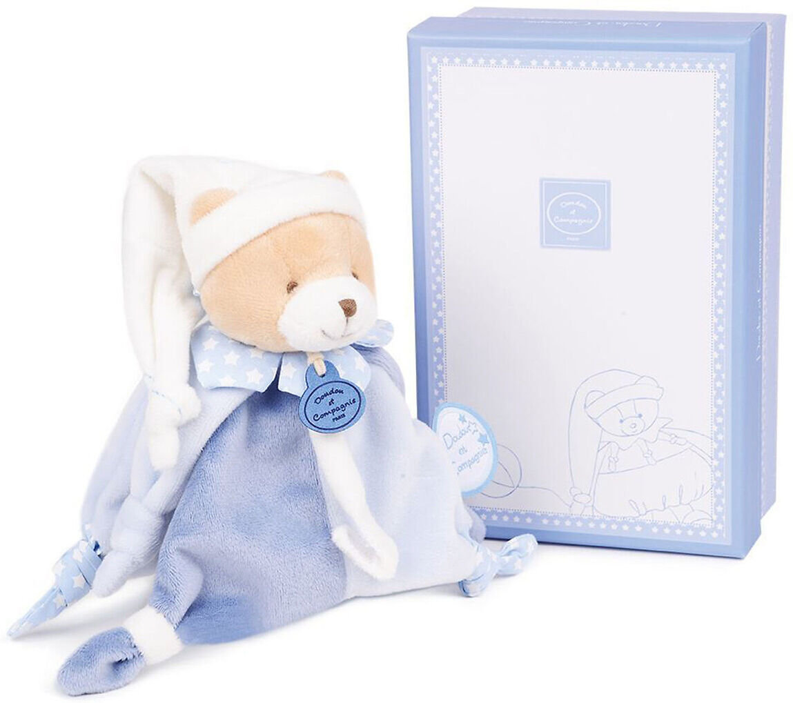 DOUDOU ET COMPAGNIE Attache sucette velcro doudou ours Petit Chou