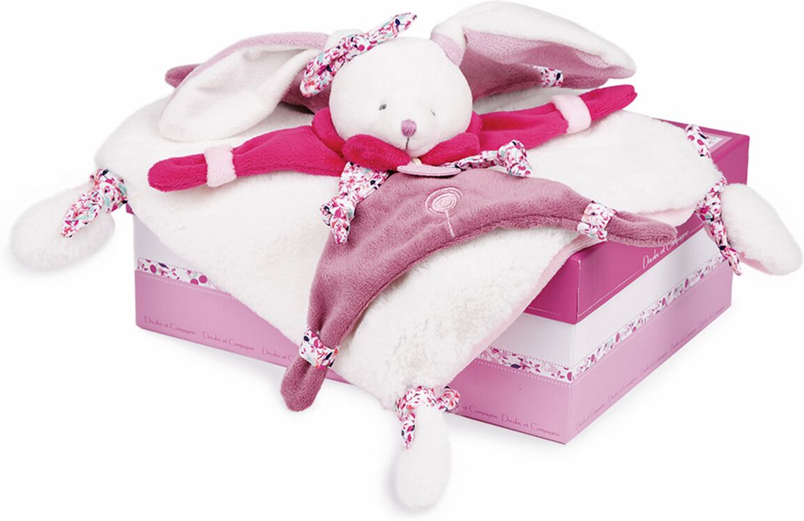 DOUDOU ET COMPAGNIE Cerise le lapin doudou 27cm - DC2703