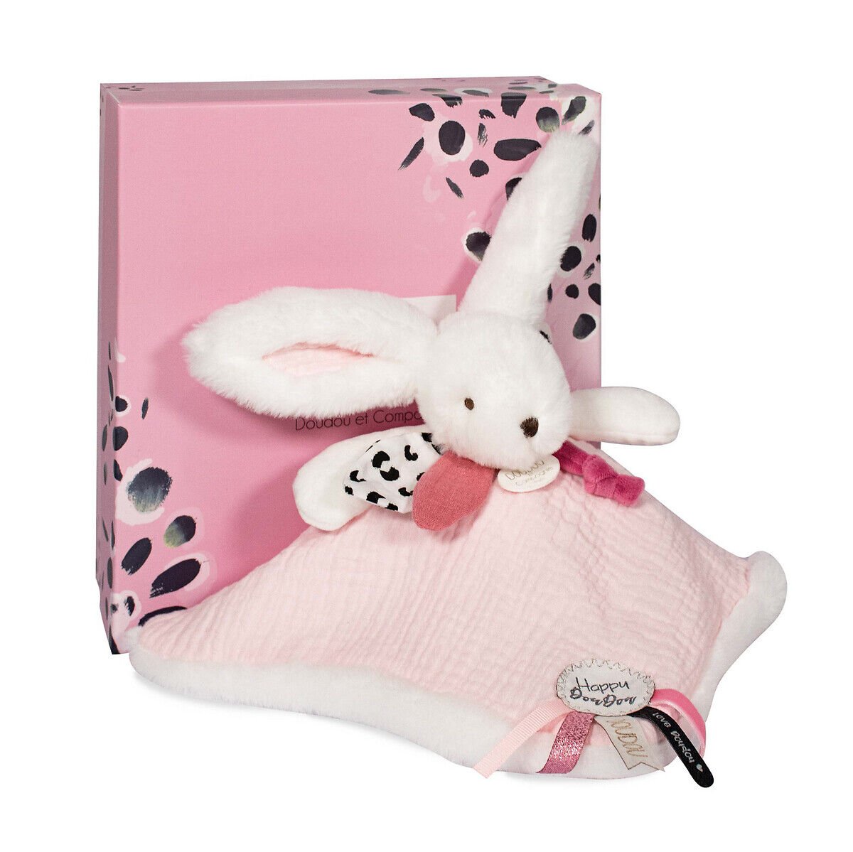 DOUDOU ET COMPAGNIE Doudou happy blush 25 cm