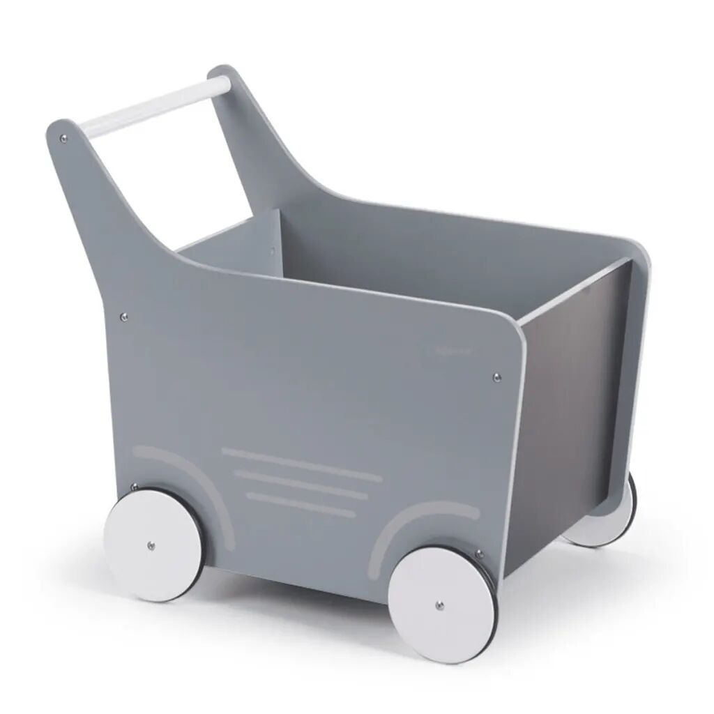 CHILDHOME Poussette jouet en bois Gris WODSTRM