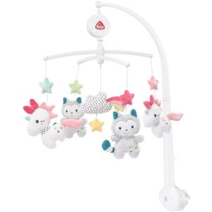 Fehn Mobile »Aiko & Yuki Einhorn« gelb/pink/rosa/weiss