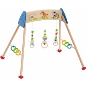 goki Spielbogen »Baby-Fit Tierstimmen Bauernhof« bunt, natur