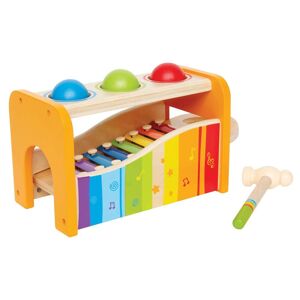 Hape Spielzeug-Musikinstrument »Xylophon«, Xylophon und Hammerspiel bunt