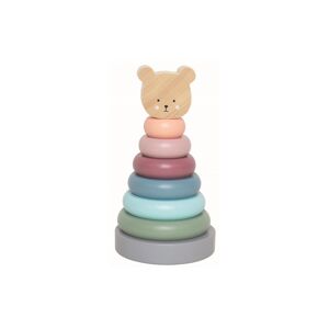 JaBaDaBaDo Stapelspielzeug »Ringe, Teddy 18 x 9 cm« Mehrfarbig