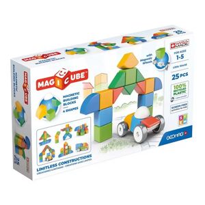 Geomag - Magnetic Building Blocks Little World 25 Teile, Multicolor