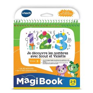 Vtech - Magibook Je Découvre Les Nombres Avec Scout Et Violette, Französisch,