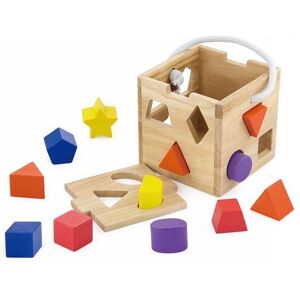 Viga Toys Mein erstes Steckwürfelspiel aus Holz